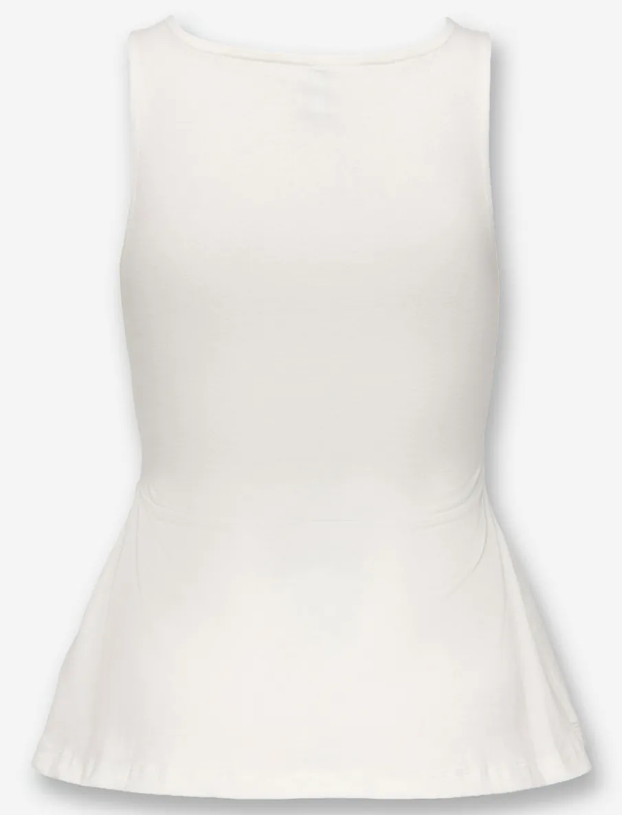 Ruffle Hem Tank Top