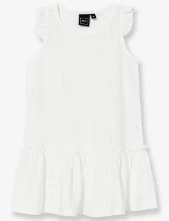 Ruffled Eyelet Dress - Little Girl