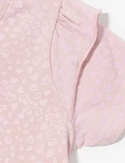 Ruffled Printed T-shirt - Little Girl