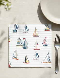Sailboat Napkins – Pack of 20