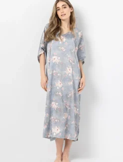 Satin Floral Nightdress