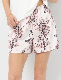 Satin Pajama Shorts