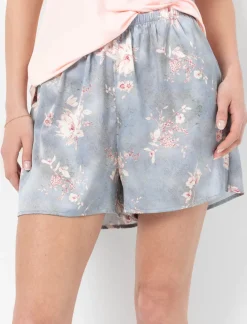 Satin Pajama Shorts