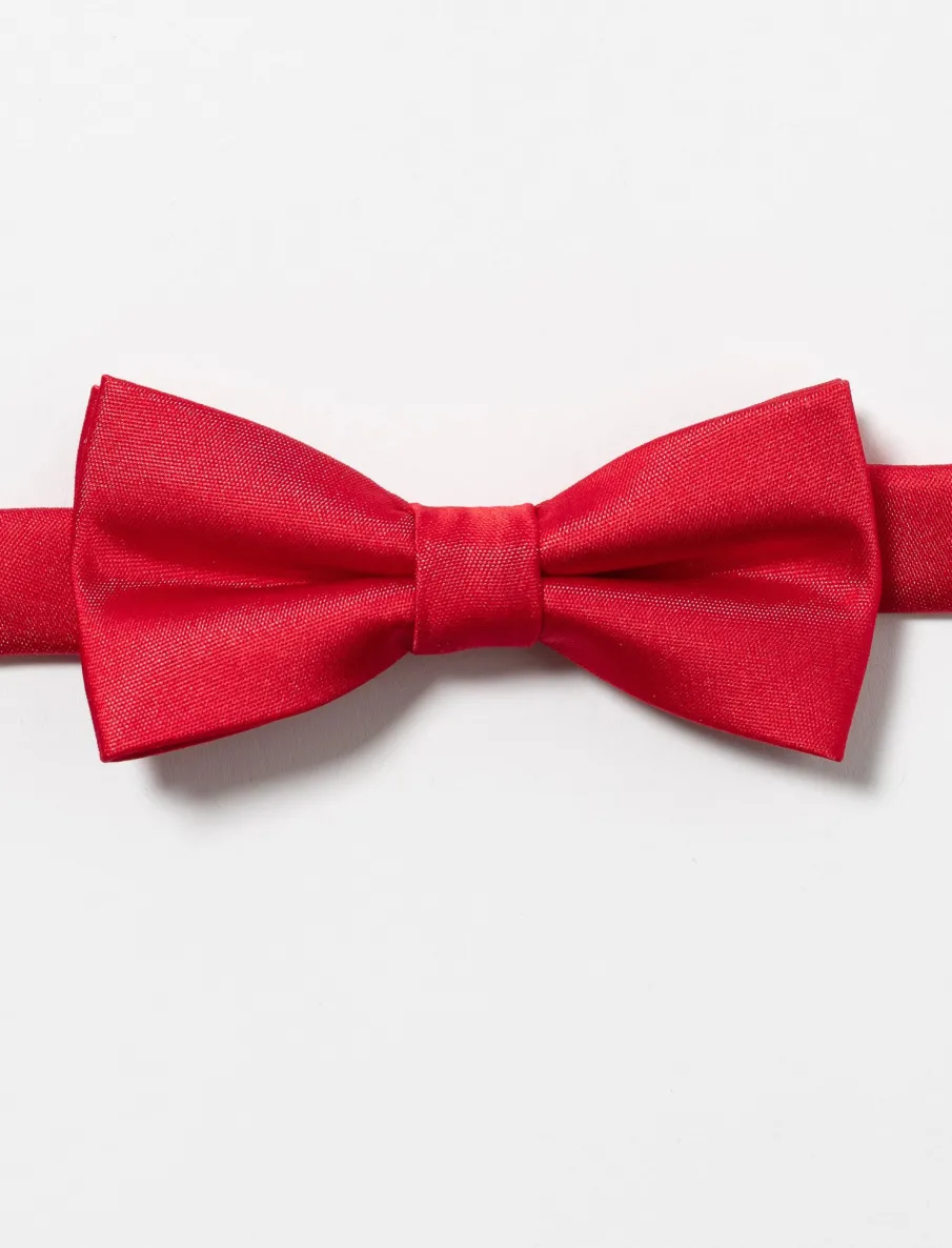 Satiny Bow Tie