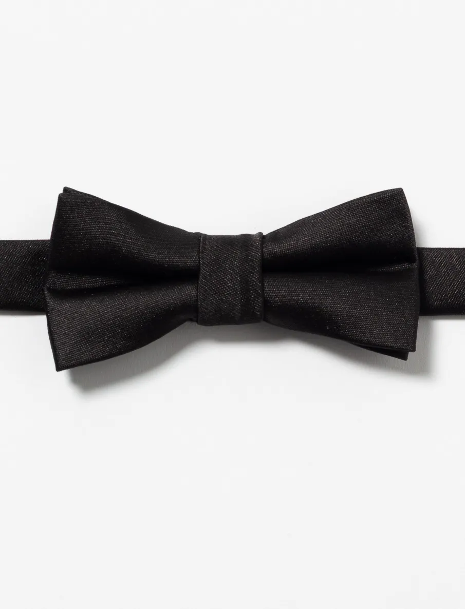 Satiny Bow Tie