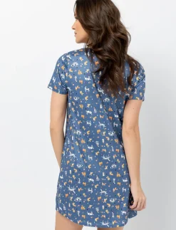 Scoop Neck Nightgown