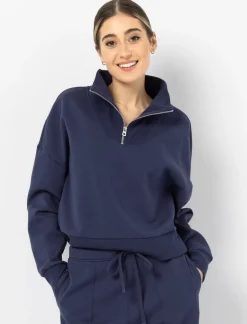 Scuba Zip-Up Sweater