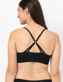Seamless Cross-strap Bralette