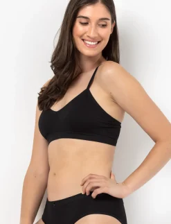 Seamless Cross-strap Bralette