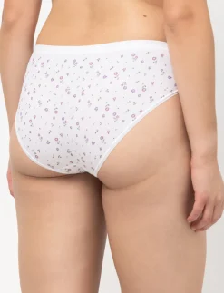 Seamless Floral Bikini Panty