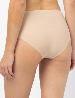Seamless Mesh Detail Bikini Panty