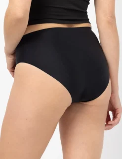 Seamless Mesh Detail Bikini Panty