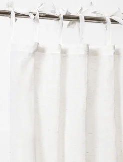 Semi-Sheer Linen Curtains