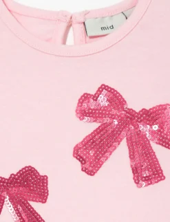 Sequins Bow T-shirt - Baby Girl