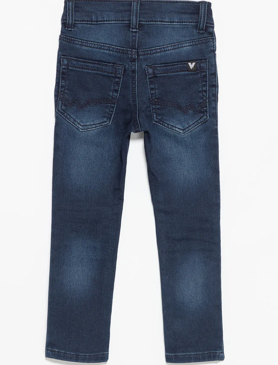 Shirred Jogger Jeans