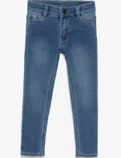 Shirred Jogger Jeans