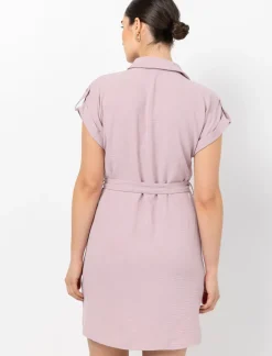 Shirt Dress with Belt