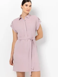 Shirt Dress with Belt