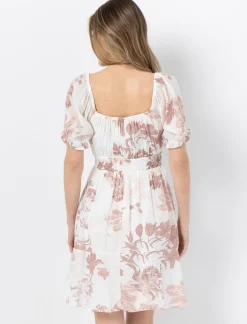 Short Cinched Waist Dress