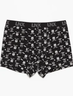 Short Moto-print Boxers