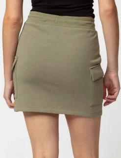Short Skirt with Cargo Pockets