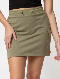 Short Skirt with Cargo Pockets