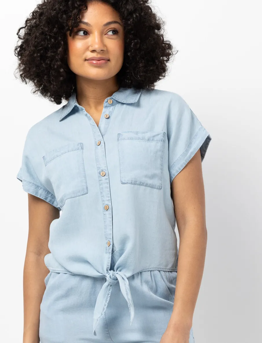 Short-Sleeve Blouse