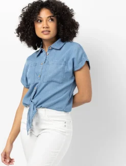 Short-Sleeve Blouse