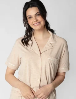 Short-sleeve Night Shirt