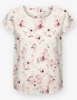 Short-sleeve Round-neckline T-shirt