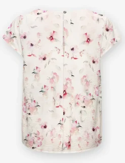 Short-sleeve Round-neckline T-shirt