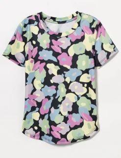 Short-sleeve Sports T-shirt - Little Girl