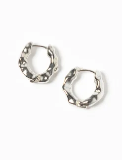 Silver-tone Hoop Earrings