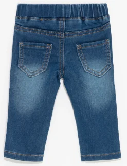 Skinny Pull-on Denim Pants