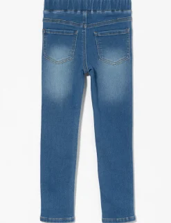 Skinny Pull-on Denim Pants