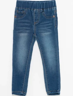 Skinny Pull-on Denim Pants