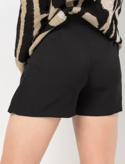 Skort with Decorative Buttons