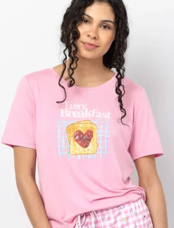 Sleep T-shirt with Front Print