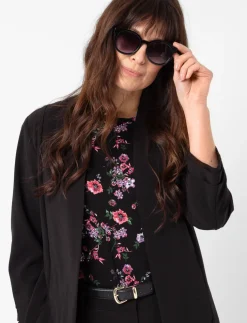 3/4-sleeve Blazer