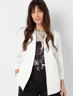 3/4-sleeve Blazer