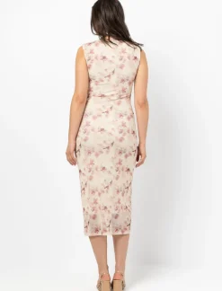Sleeveless Bodycon Midi Dress