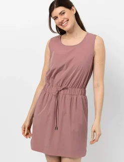 Sleeveless Dress with Elastic Waistband