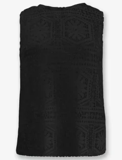 Sleeveless Lace Top