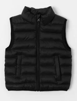 Sleeveless Quilted Jacket