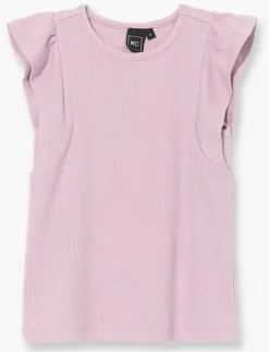 Sleeveless Ribbed T-shirt