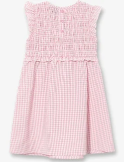 Sleeveless Round-Neck Dress - Little Girls