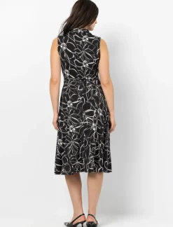 Sleeveless Shirt Dress