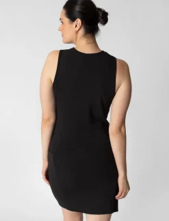 Sleeveless Side Pockets Dress