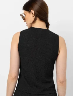 Sleeveless V-Neck Vest