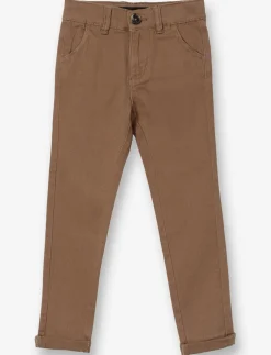 Slim-leg chino trousers